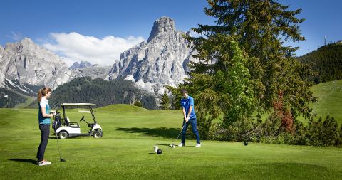 Bild: Golf in Alta Badia